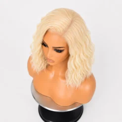 Alternative view of [PRE-ORDER] 613 Blonde Blunt Cut Bob Wig 2x6 HD Lace Wig