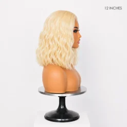 [PRE-ORDER] 613 Blonde Blunt Cut Bob Wig 2x6 HD Lace Wig - Image 6