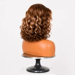 [PRE-ORDER] Ash Blonde Highlight Loose Wave HD Lace Short Wavy Wig - Image 4