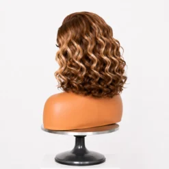 [PRE-ORDER] Ash Blonde Highlight Loose Wave HD Lace Short Wavy Wig - Image 9