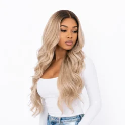 [Pre-Order] Ash Blonde Loose Body Wave 5x5 HD Lace Closure  Wig - Image 12