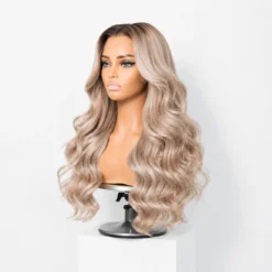Alternative view of [Pre-Order] Ash Blonde Loose Body Wave 5x5 HD Lace Closure  Wig