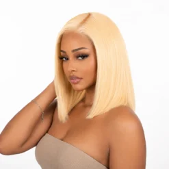 [Pre-Order] Blonde 613 Silky Straight 5x5 HD Lace Closure Wig - Image 9