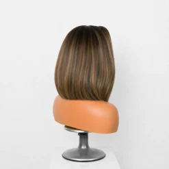 [PRE-ORDER] Blonde Highlight Blunt Cut Bob HD Lace Short Bob Wig - Image 8