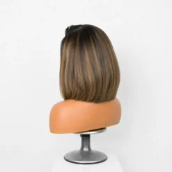 [PRE-ORDER] Blonde Highlight Blunt Cut Bob HD Lace Short Bob Wig - Image 7