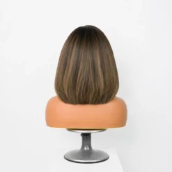 [PRE-ORDER] Blonde Highlight Blunt Cut Bob HD Lace Short Bob Wig - Image 9