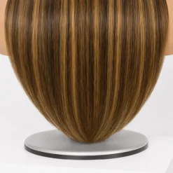 [Pre-Order] Blonde Highlight Butterfly Cut Layered Light Yaki Straight Closure HD Lace Wig - Image 8