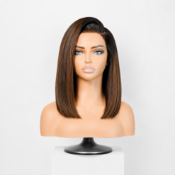 [Pre-Order] Blunt Cut Bob HD Lace Closure Human Hair Wig