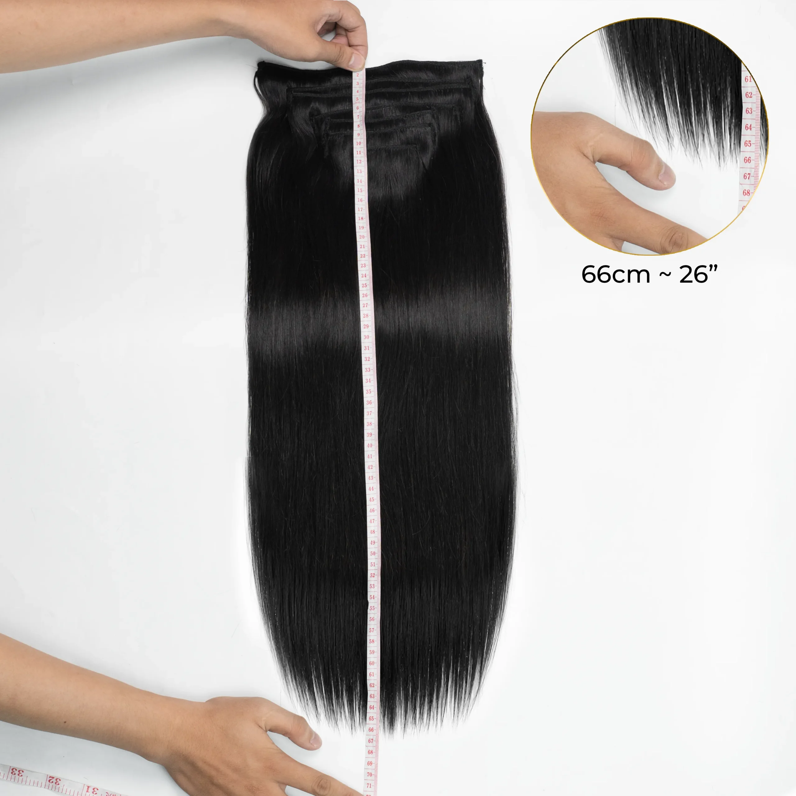 Raw Sea Straight Clip-Ins - Image 8