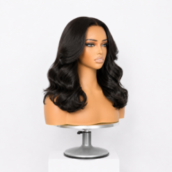 [Pre-Order] Hair Shoulder Length Body Wave Cuticle Aligned Parting HD Lace Wig - Image 4