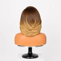 [PRE-ORDER] Honey Blonde Highlight Blowout Layered Bob 5x5 HD Lace Closure Wig - Image 6