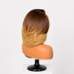 [PRE-ORDER] Honey Blonde Highlight Blowout Layered Bob 5x5 HD Lace Closure Wig - Image 9