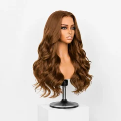 [Pre-Order] Honey Chestnut Brown Loose Wave 5x5 HD Lace Closure Wig - Image 5