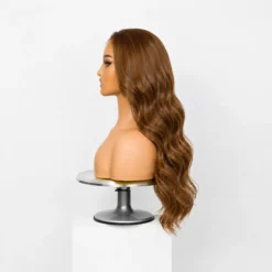 [Pre-Order] Honey Chestnut Brown Loose Wave 5x5 HD Lace Closure Wig - Image 6