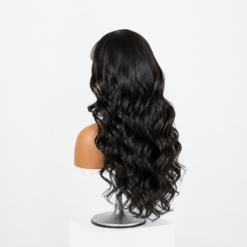 [Pre-Order] Loose Body Wave Closure HD Lace Human Hair Wig with Bangs Pre-Cut Lace - Image 6