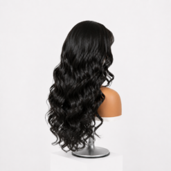 [Pre-Order] Loose Body Wave Closure HD Lace Human Hair Wig with Bangs Pre-Cut Lace - Image 7