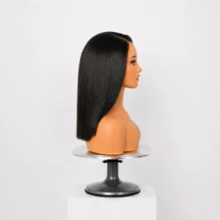 [PRE-ORDER] Natural Yaki Bob HD Lace Human Hair Wig - Image 5