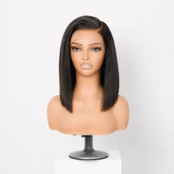 [PRE-ORDER] Natural Yaki Bob HD Lace Human Hair Wig