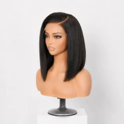 [PRE-ORDER] Natural Yaki Bob HD Lace Human Hair Wig - Image 6