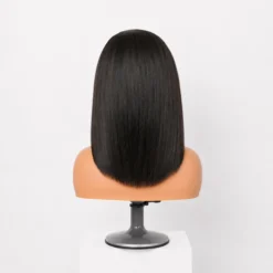 [PRE-ORDER] Natural Yaki Bob HD Lace Human Hair Wig - Image 9