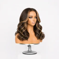 [Pre-Order] Piano Hair Shoulder Length Body Wave HD Lace Wig - Image 3
