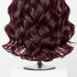 [Pre-Order] Rich Dark Plum Body Wave 5x5 HD Lace Closure Human Hair Wig - Image 7