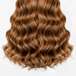 [PRE-ORDER] Warm Tone Brown with Blonde Highlights Loose Wave 5x5 HD Closure Lace Wig - Image 8