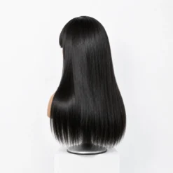 [PRE-ORDER] Yaki Straight Ultra Natural HD Lace Long Wig with Bangs - Image 8