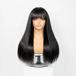 [PRE-ORDER] Yaki Straight Ultra Natural HD Lace Long Wig with Bangs