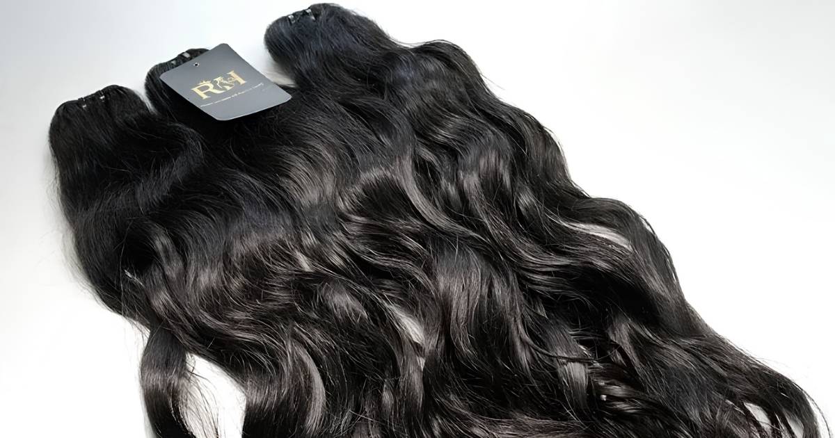 Raw hair luxury wave extensions bundle for hair extension vendors